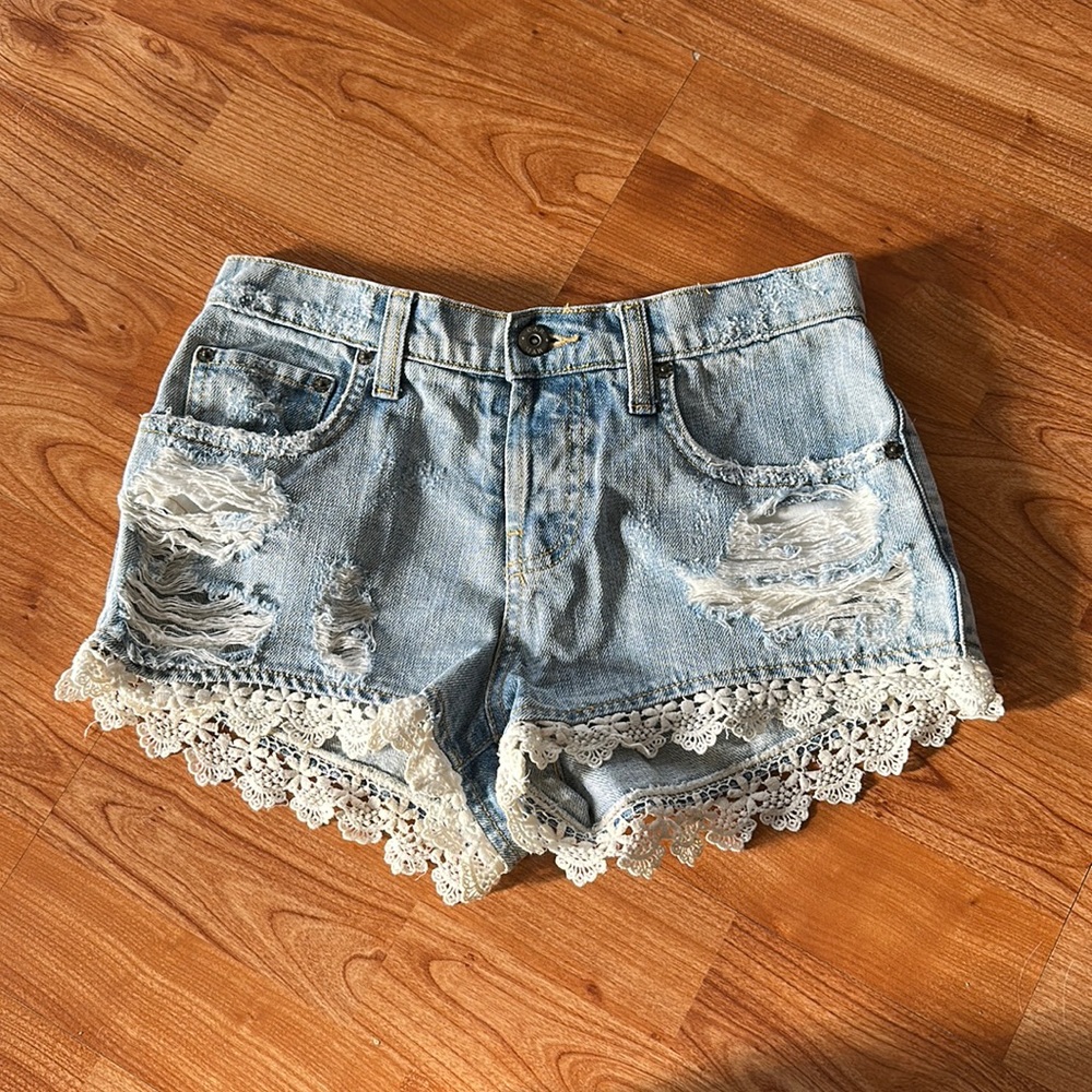 LF carmar jean shorts